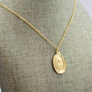 Death or Glory Skull and Crossbones  - Memento Mori in Gold Vermeil