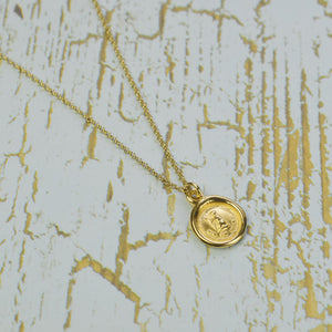 Bear - Bear me in mind in Gold Vermeil