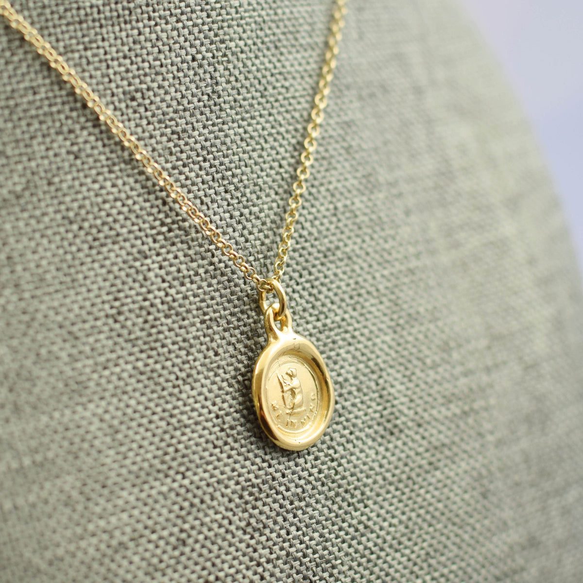 Bear - Bear me in mind in Gold Vermeil