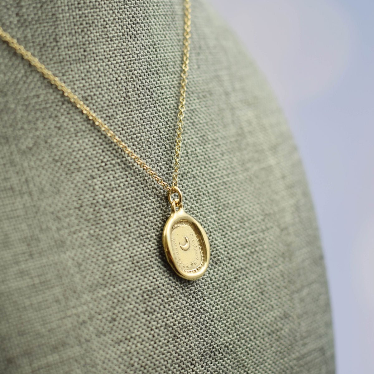 Moon - What is heaven without thee in Gold Vermeil