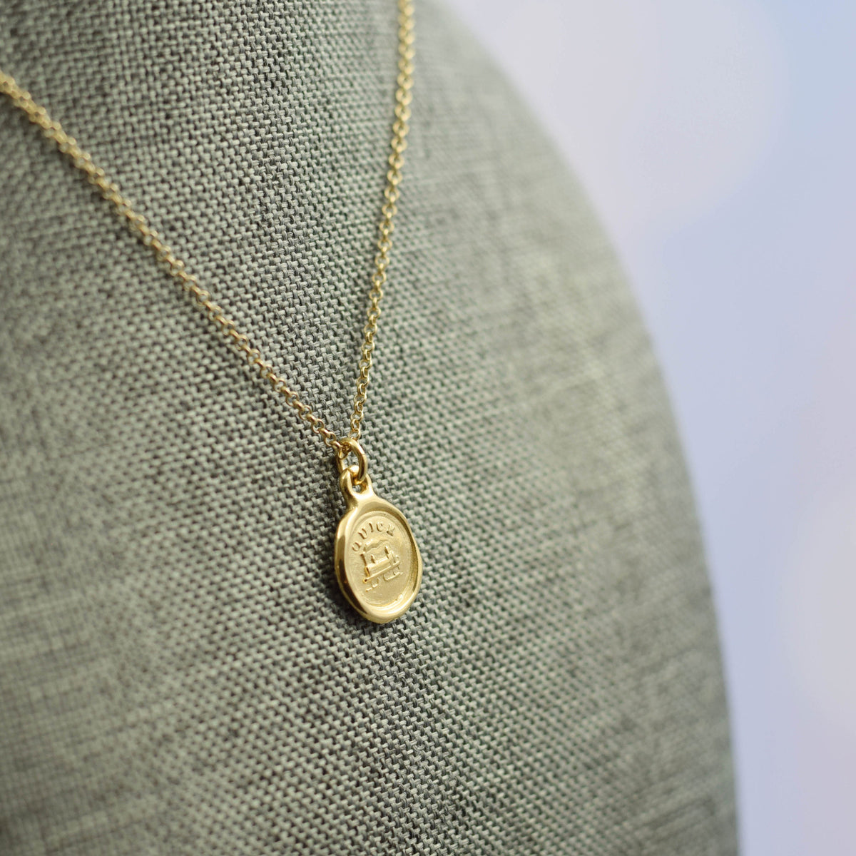 Steam Train - Quick in Gold Vermeil