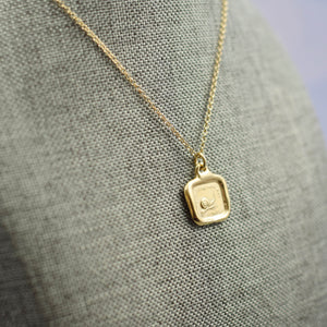 Snail  - Always at Home in Gold Vermeil