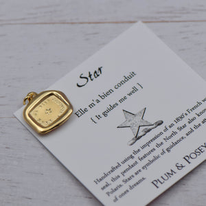 Guiding Star in Gold Vermeil