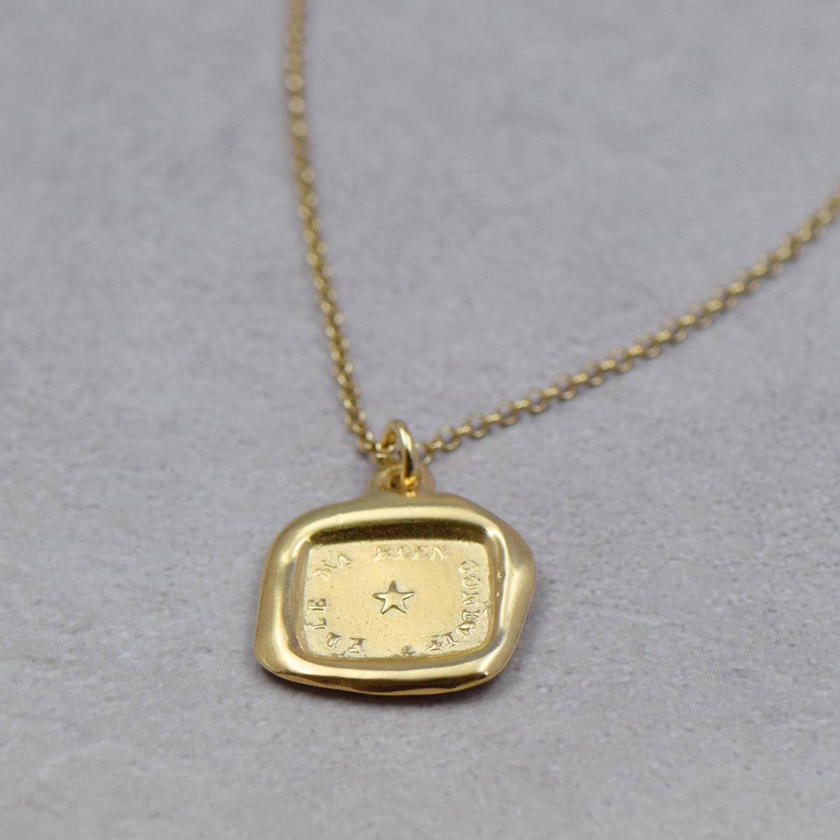 Guiding Star in Gold Vermeil