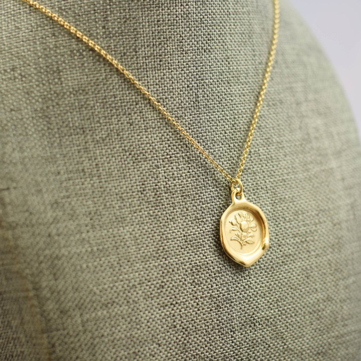 Orange Tree - Generosity in Gold Vermeil