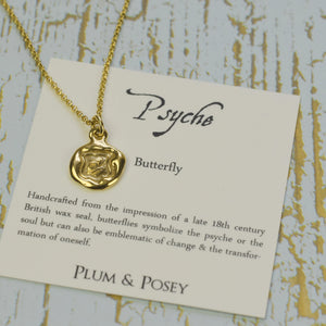 Butterfly in Gold Vermeil