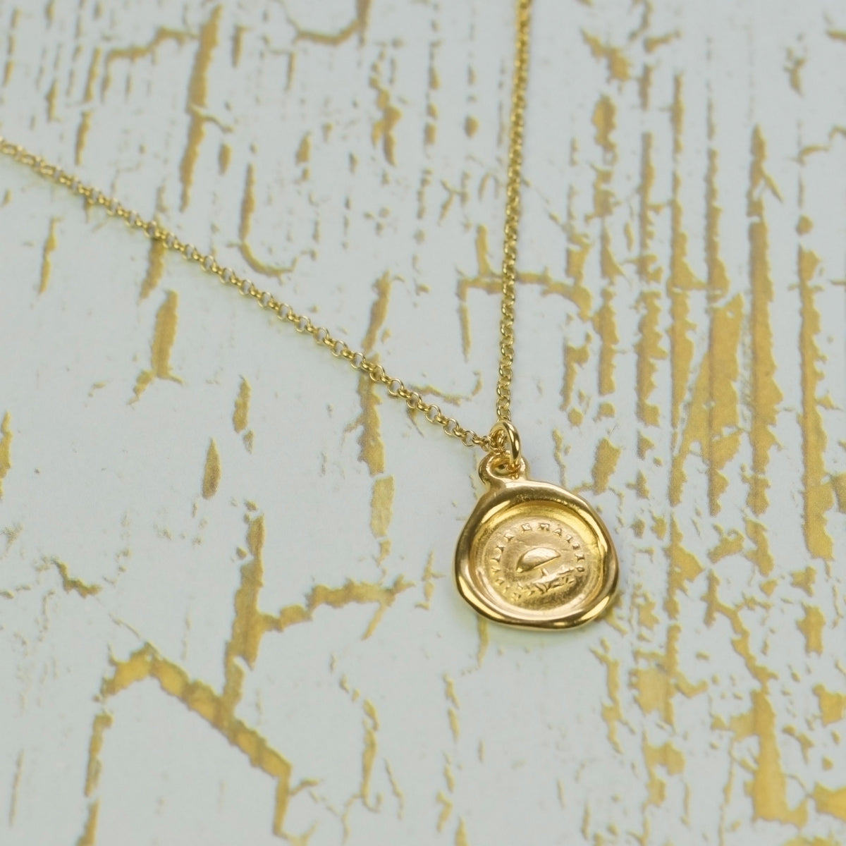 Toadstool - Young but Mature in Gold Vermeil