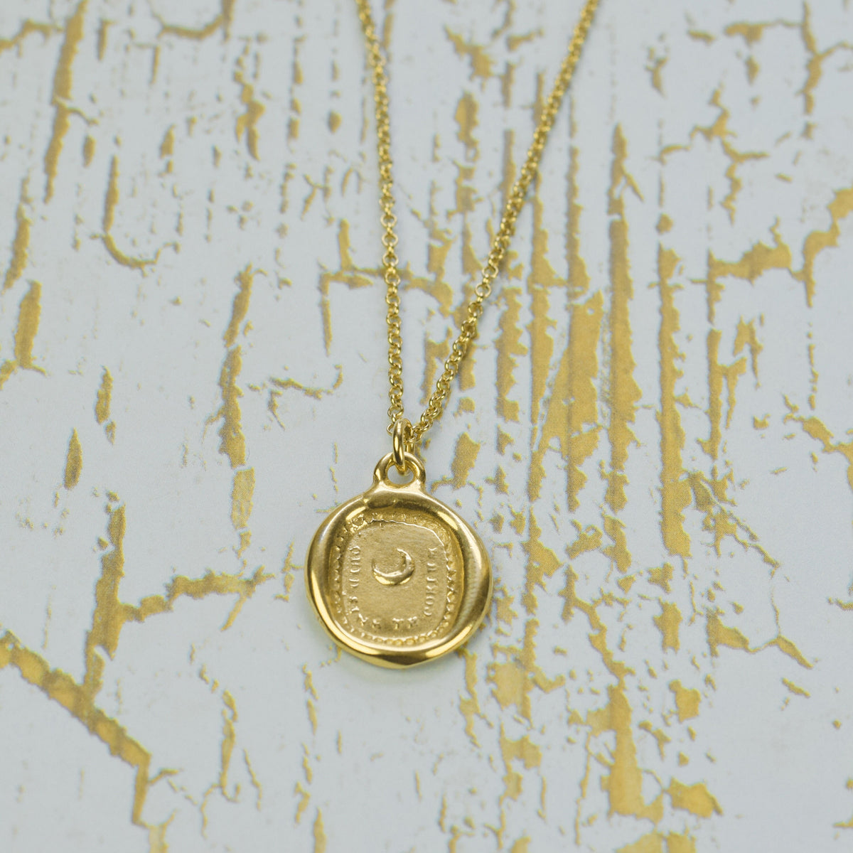 Moon - What is heaven without thee in Gold Vermeil