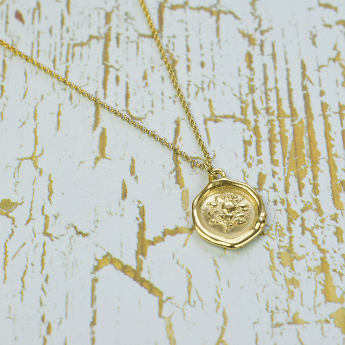Orange Tree - Generosity in Gold Vermeil
