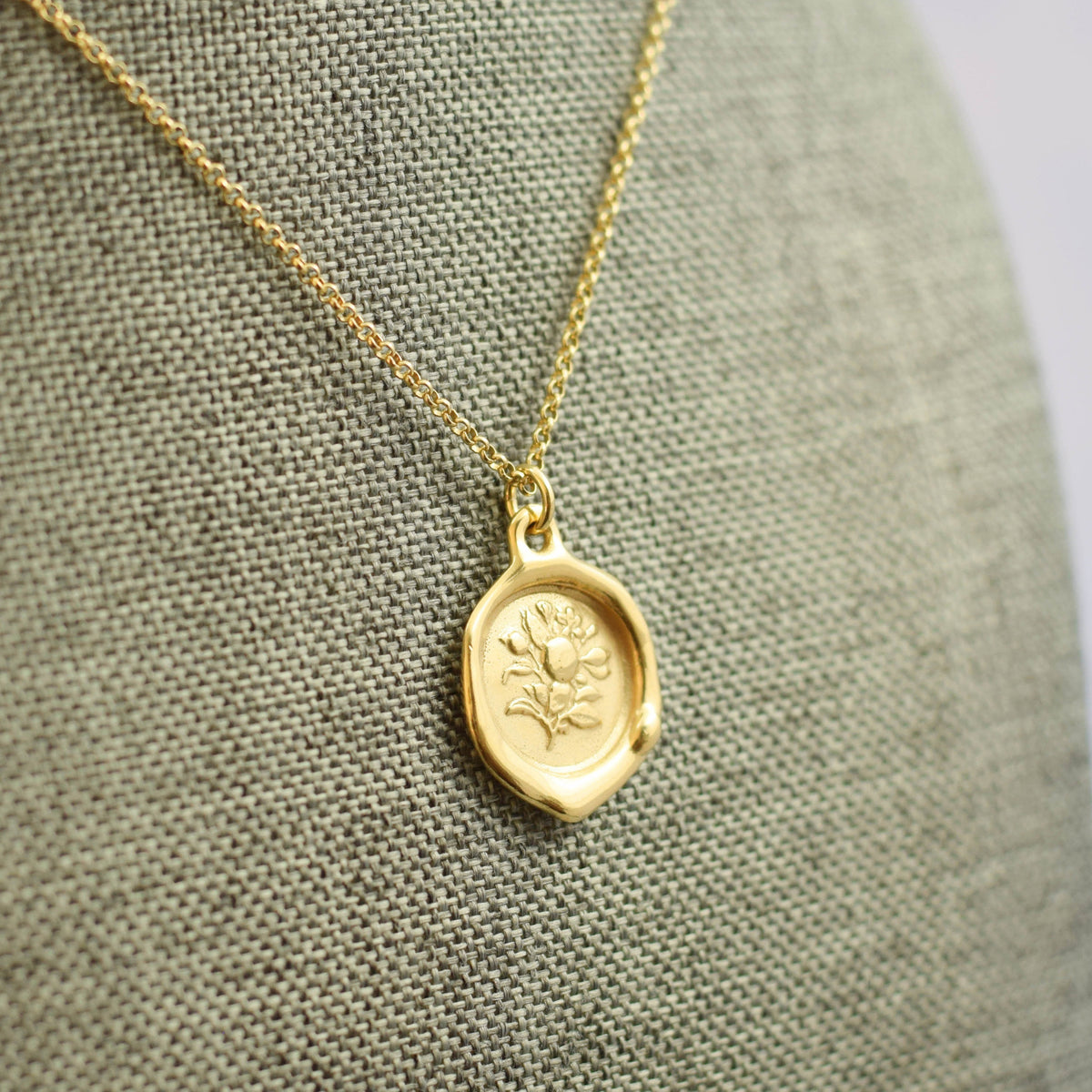 Orange Tree - Generosity in Gold Vermeil