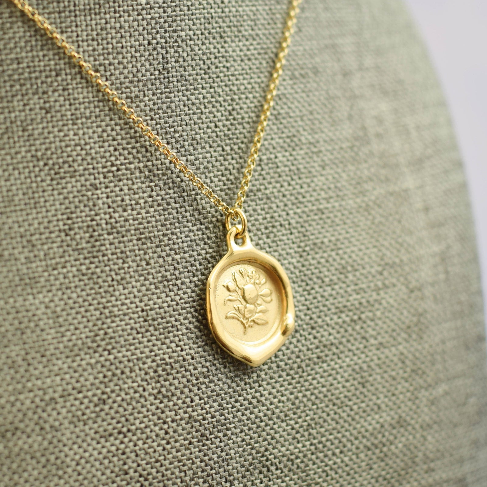 Orange Tree - Generosity in Gold Vermeil
