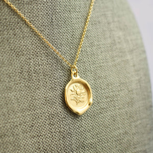 Orange Tree - Generosity in Gold Vermeil