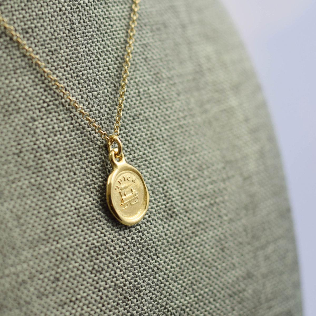 Steam Train - Quick in Gold Vermeil